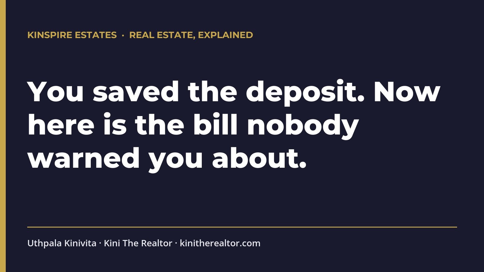 The Bills Nobody Budgets For
